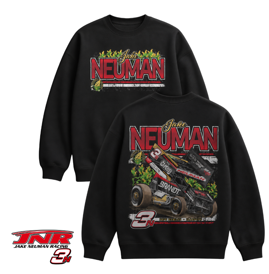"ITS CORN SEASON" Crew - Black